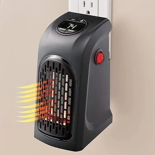 Portable Handy Heater™— Powerful Heat, Zero Space & Instant Comfort. 400 Watt | Quick and Easy Heat | On-Off with Timer.